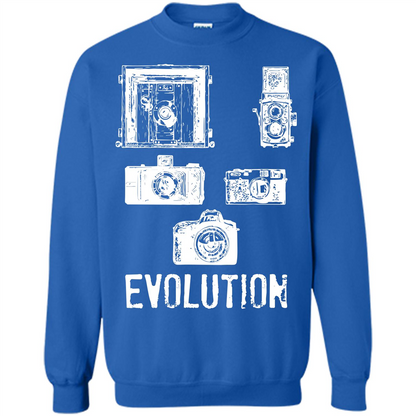 Photographer T-shirt Evolution T-shirt Royal