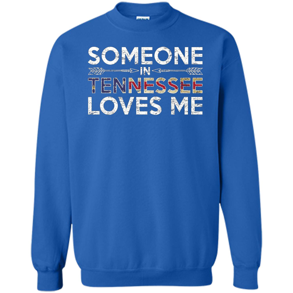 Someone in Tennessee Loves Me T-shirt Royal