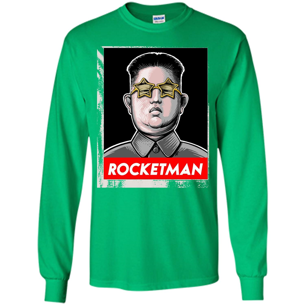 Trump Rocket Man Kim Jong Un North Korea T-shirt