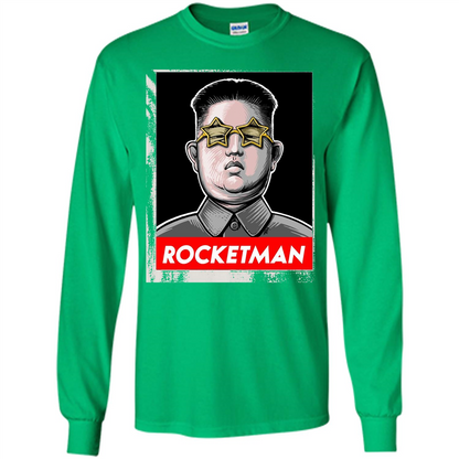 Trump Rocket Man Kim Jong Un North Korea T-shirt