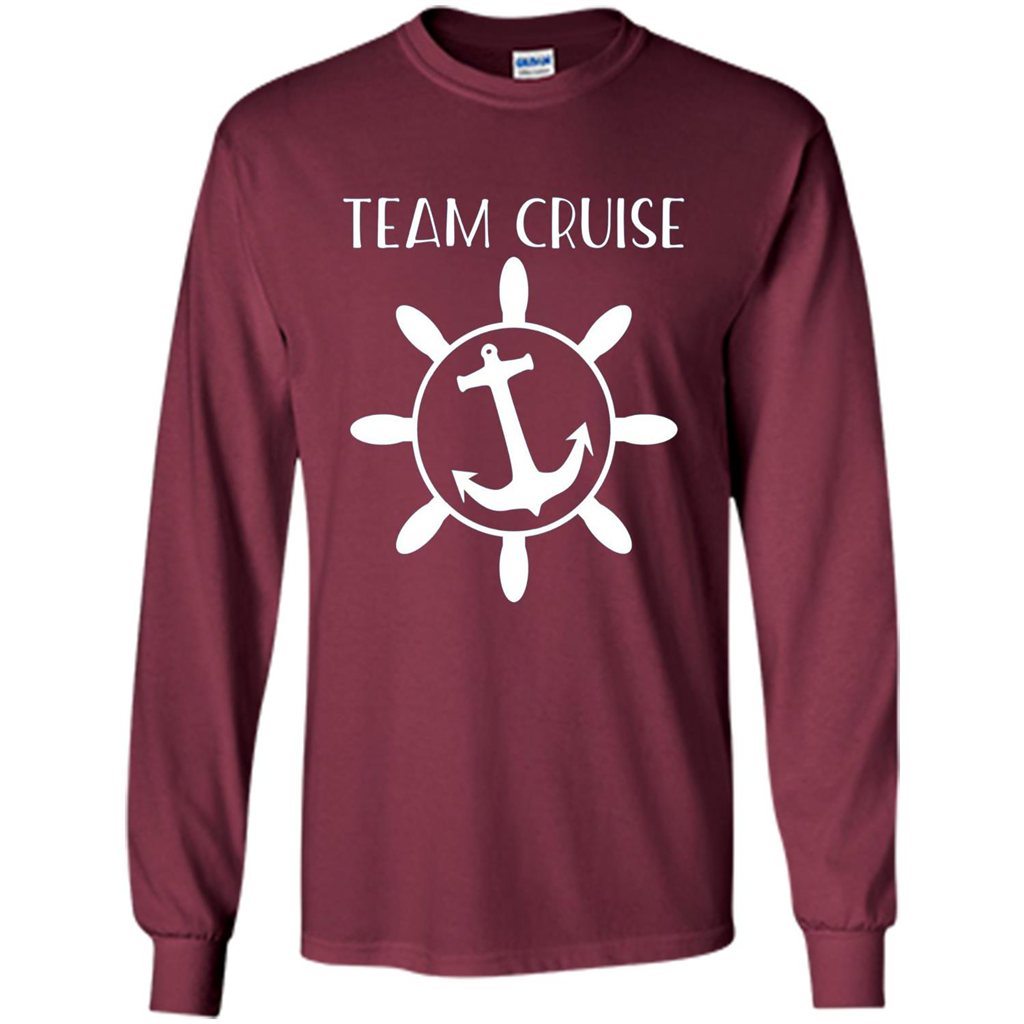 Boat Anchor Team Cruise T-shirt Maroon