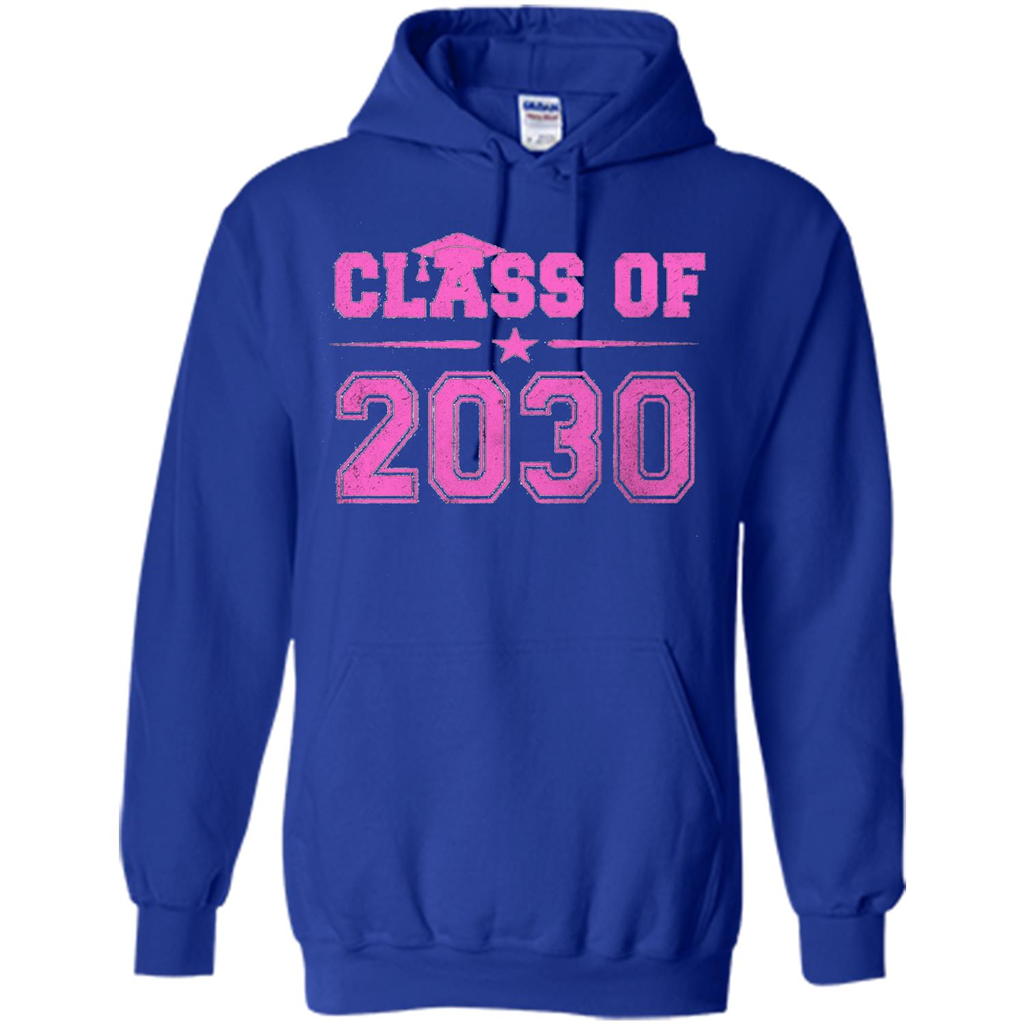 Class of 2030 Pink Girls T-shirt Royal