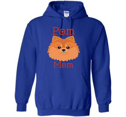Pom Mom Pomeranian Dog Funny Shirt cool shirt Royal