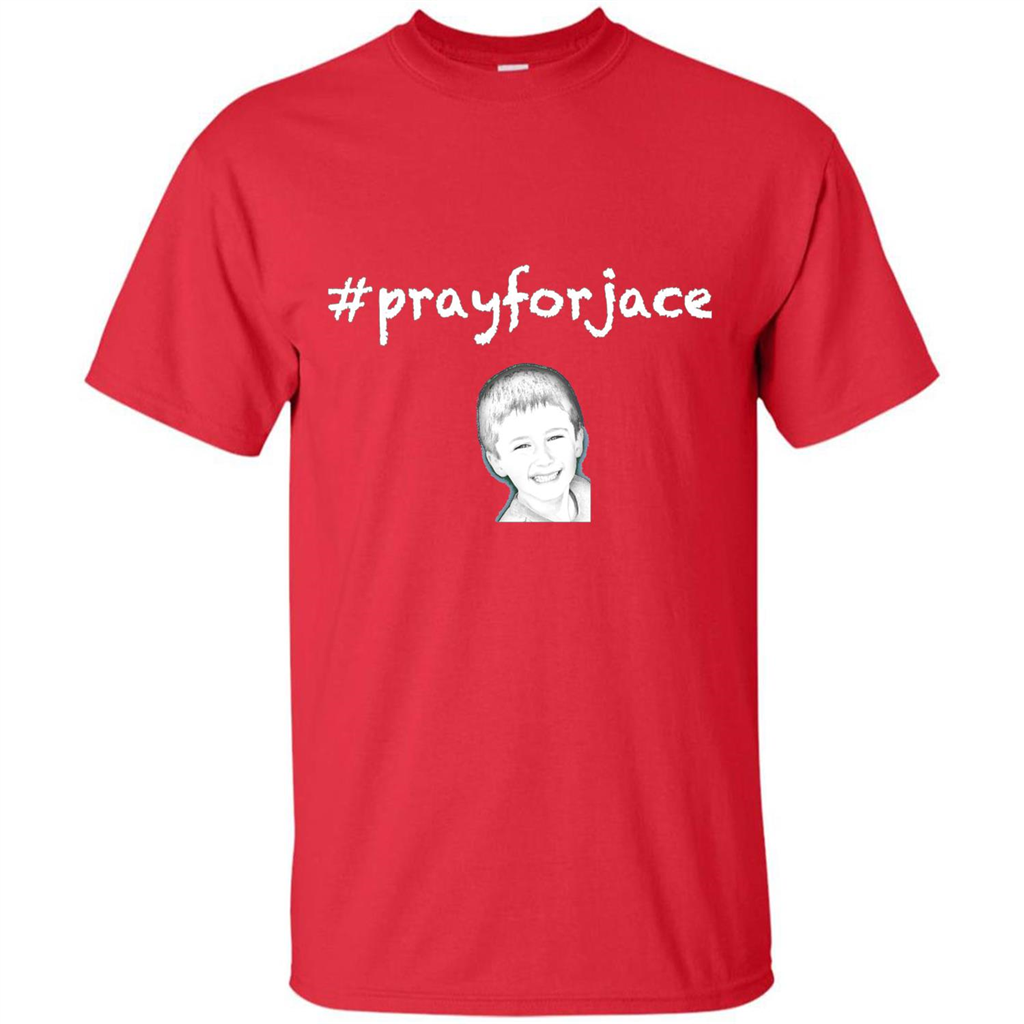 Pray for Jace T-shirt Red