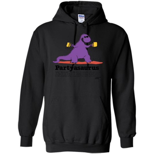 Partyasaurus T-shirt Party Asaurus Black