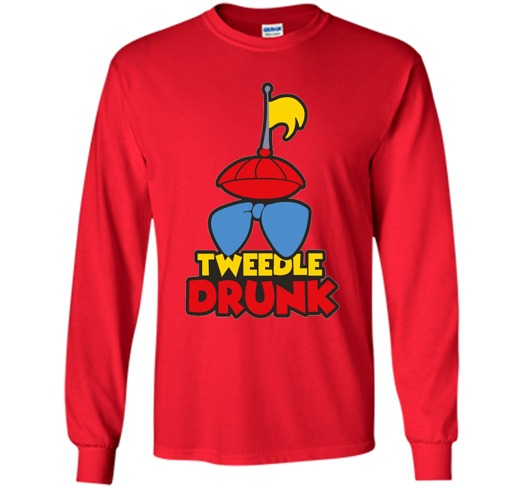 Drunk T-shirt Tweedle Drunk T-Shirt