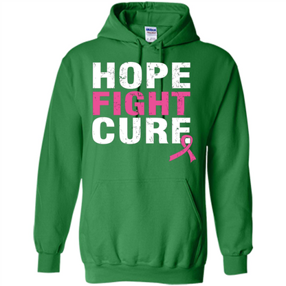 Breast Cancer Awareness T-shirt Hope Fight Cure Irish Green