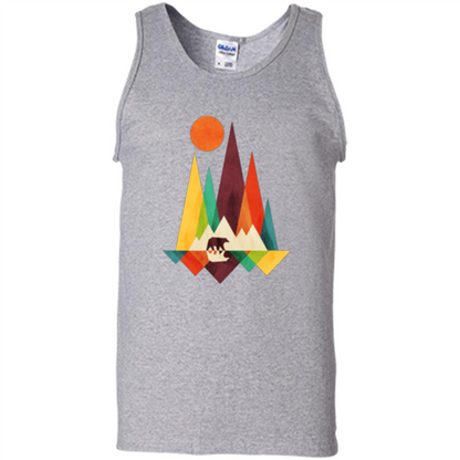 Mountain Bear T-shirt Sport Grey
