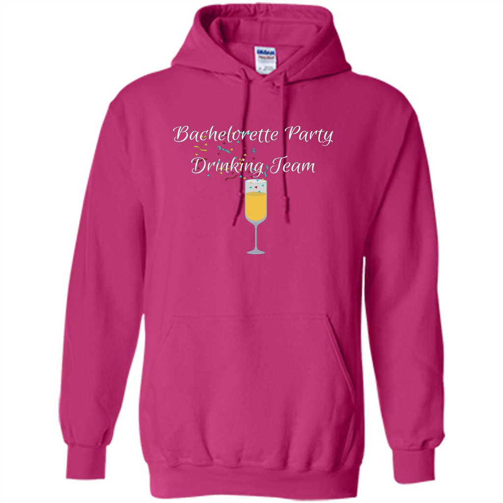 Bachelorette Party Drinking Team Bridal Wedding T-Shirt Heliconia