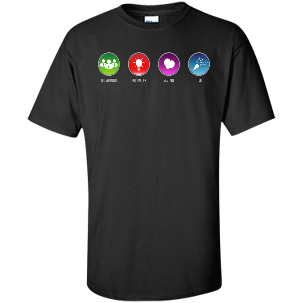Values Icons T-shirt Black