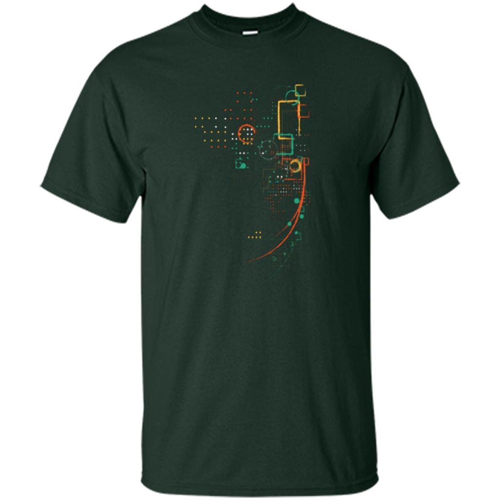 City Grid T-shirt Forest Green