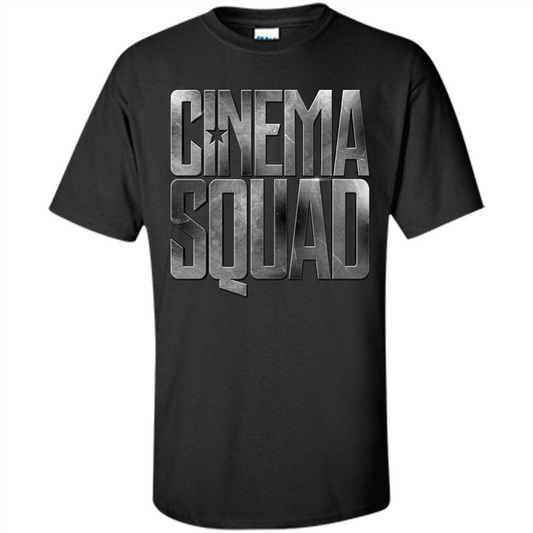 Moives T-shirt Cinema Squad Black