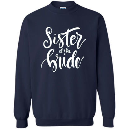 Sister Of The Bride T-shirt Navy