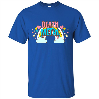 Death Metal Rainbow Cute T-Shirt Royal