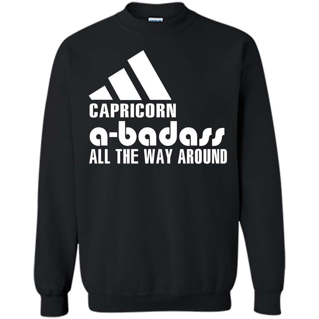 Capricorn A-Badass All The Way Around T-shirt Black