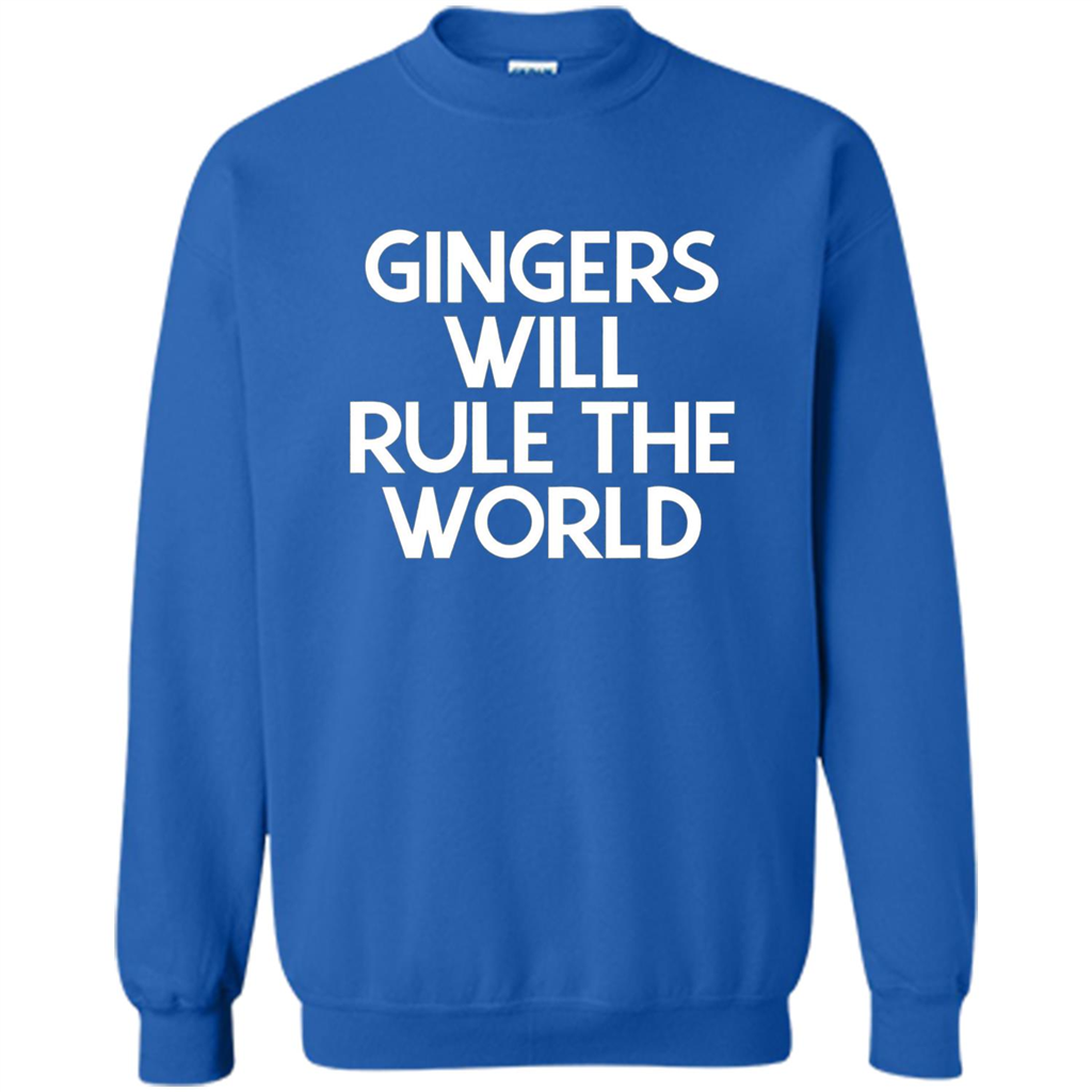 Gingers Will Rule The World T-shirt Royal