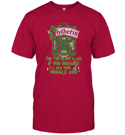 HP QUOTES SLYTHERIN T-Shirt T-Shirt Cardinal