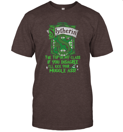 HP QUOTES SLYTHERIN T-Shirt T-Shirt Dark Chocolate