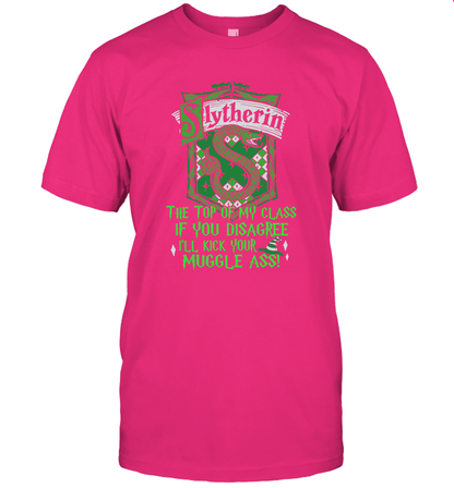 HP QUOTES SLYTHERIN T-Shirt T-Shirt Heliconia