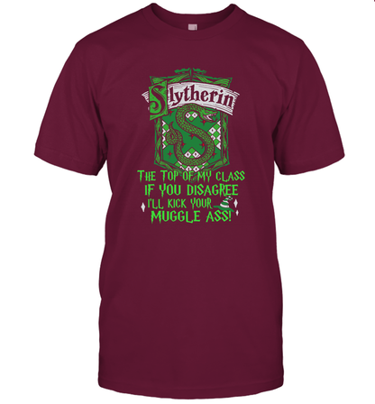 HP QUOTES SLYTHERIN T-Shirt T-Shirt Maroon
