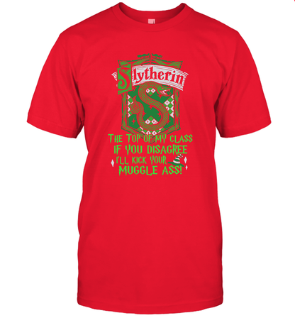 HP QUOTES SLYTHERIN T-Shirt T-Shirt Red