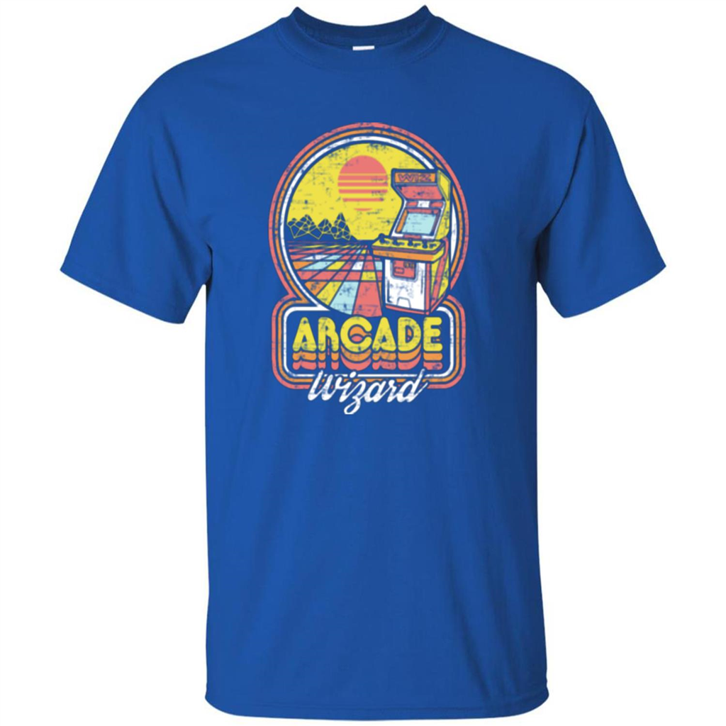 Arcade Wizard T-shirt Game Online Royal