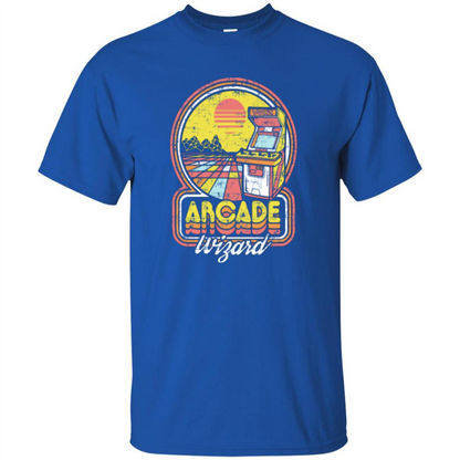 Arcade Wizard T-shirt Game Online Royal