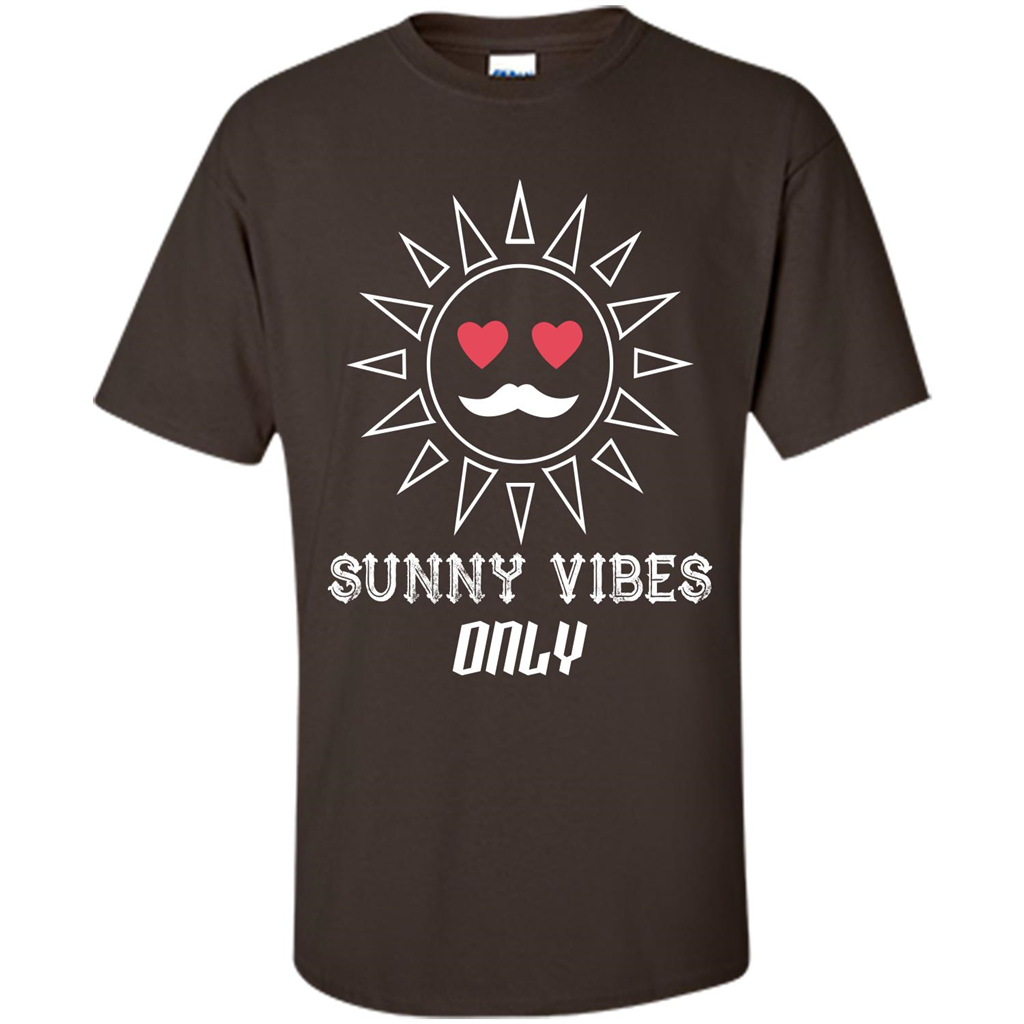 Sunny Vibes Only T-shirt Dark Chocolate