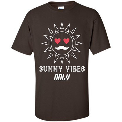 Sunny Vibes Only T-shirt Dark Chocolate
