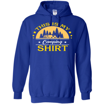 Camping T-shirt This Is My Camping Shirt T-shirt Royal