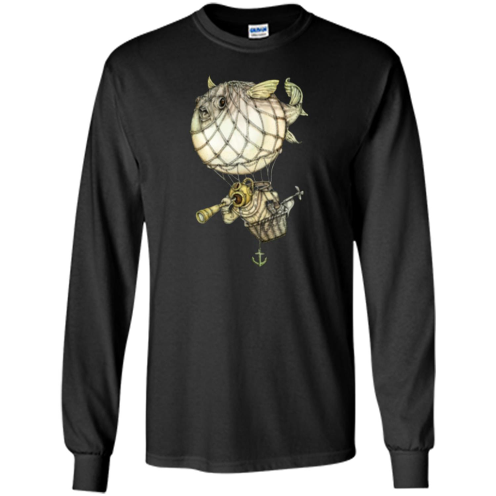 Blowfish T-shirt Captive Balloon T-shirt Black