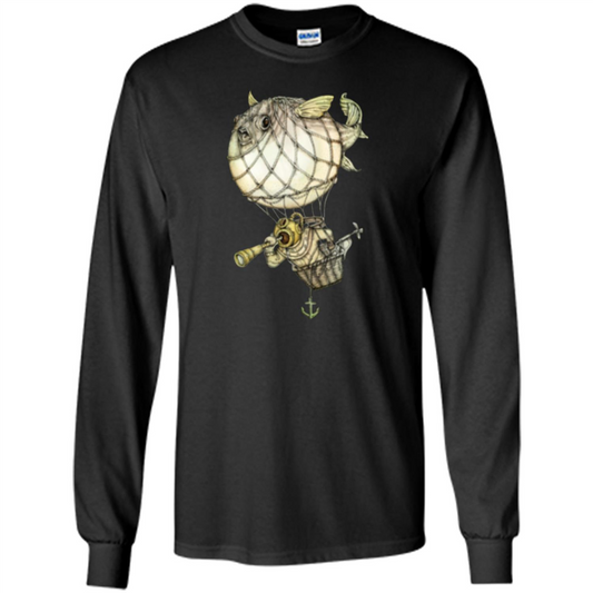 Blowfish T-shirt Captive Balloon T-shirt Black