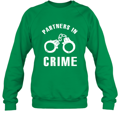 Partners In Crime Shirt Sweatshirt Sweatshirt Irish Green
