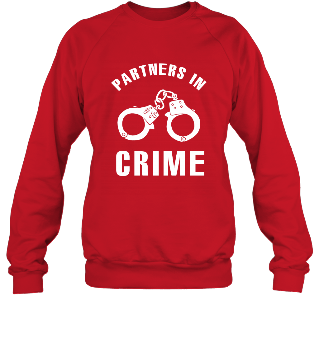 Partners In Crime Shirt Sweatshirt Sweatshirt Red