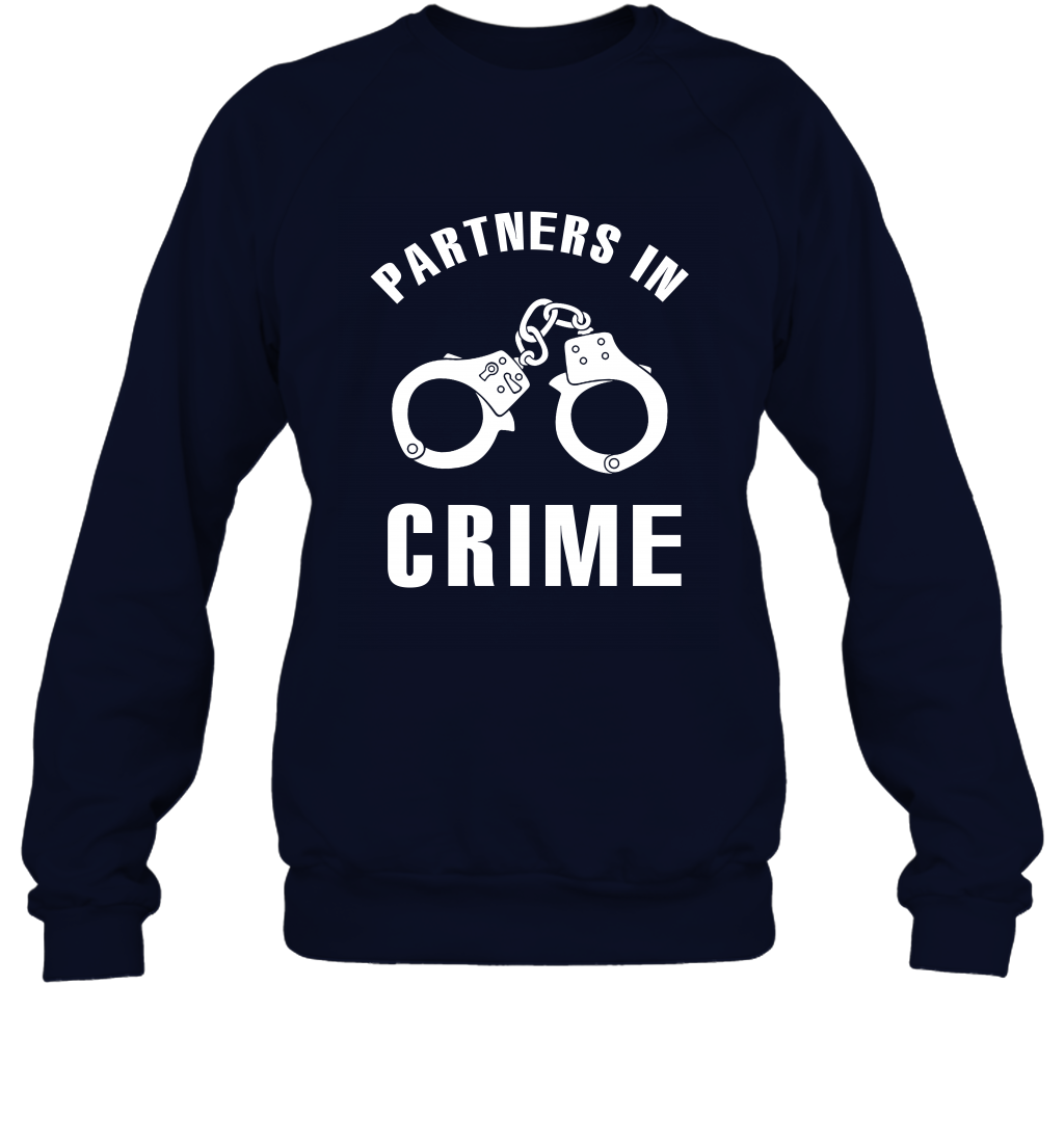 Partners In Crime Shirt Sweatshirt Sweatshirt Navy