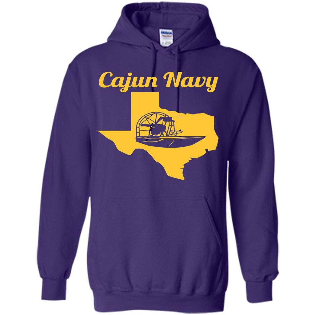 Cajun Navy T-shirt Texas Strong T-shirt Purple