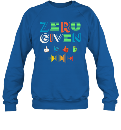 Zero Given Shirt Sweatshirt Sweatshirt Royal