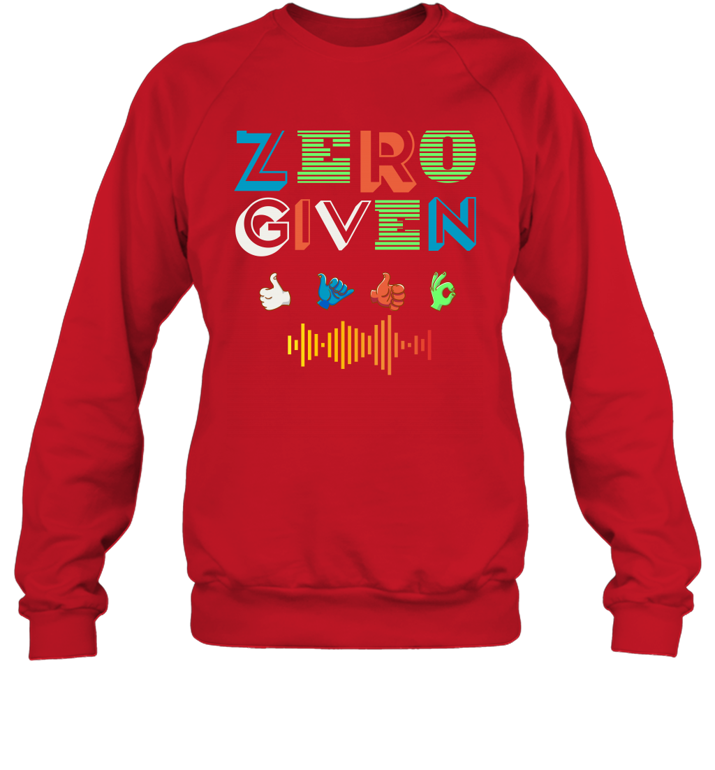 Zero Given Shirt Sweatshirt Sweatshirt Red