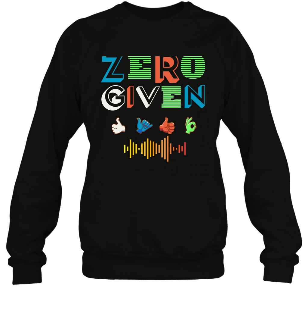 Zero Given Shirt Sweatshirt Sweatshirt Black