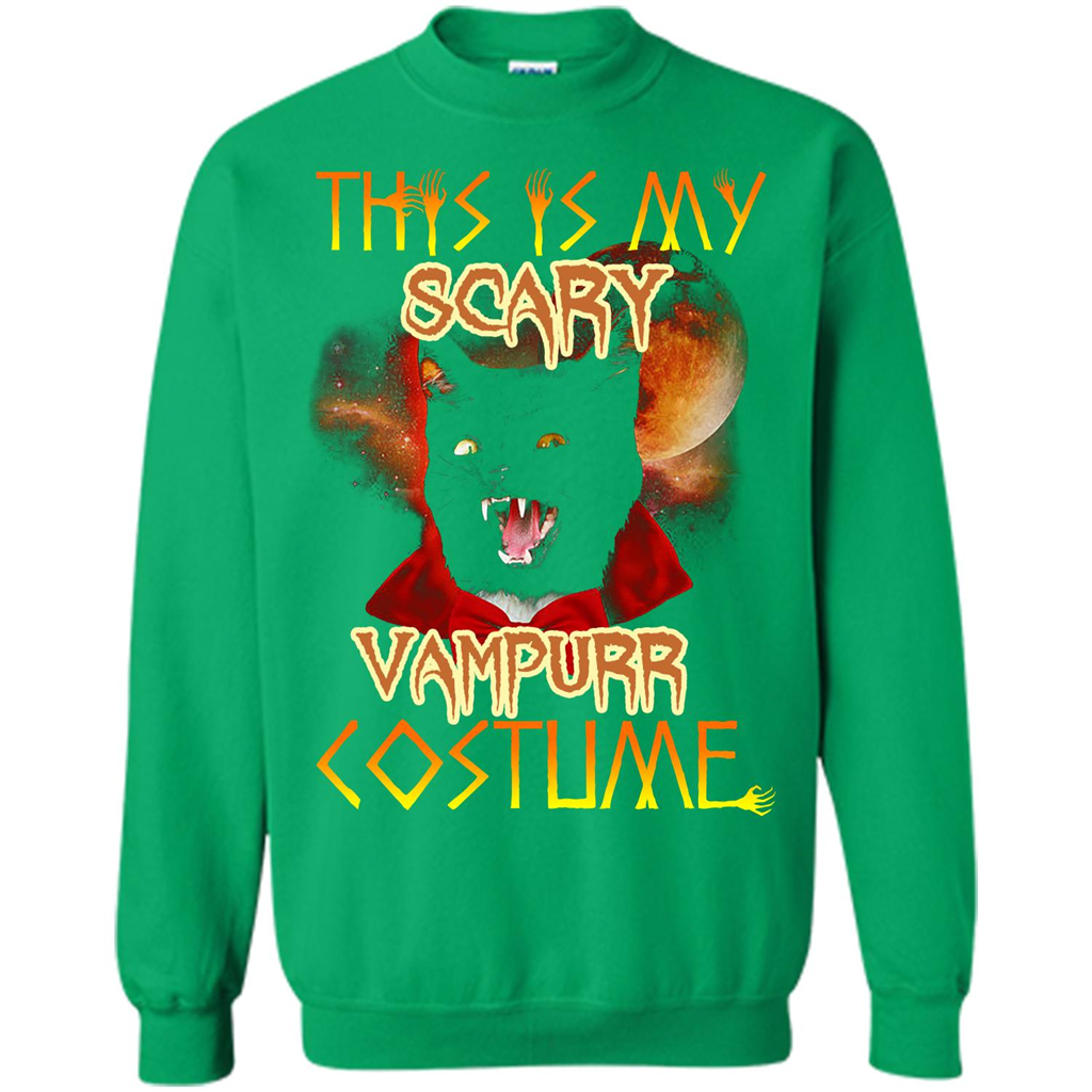 Halloween T-shirt This Is My Scary Vampurr Costume T-shirt