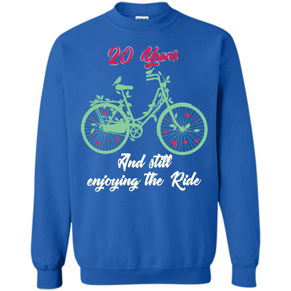 Anniversary T-shirt 20 Years And Still Enjoying The Ride Royal