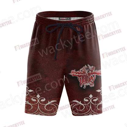 Pokemon Go - House Valor The Flame In the Night New Beach Shorts
