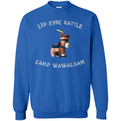 Lip Sync Camp T-shirt Camp Wawaloam Royal