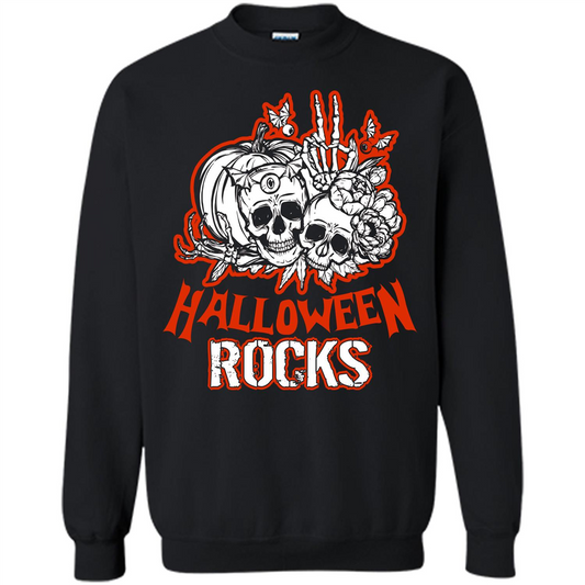Halloween Rocks T-shirt Black