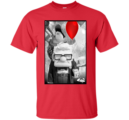 Disney Pixar UP Carl Russell T-shirt Red
