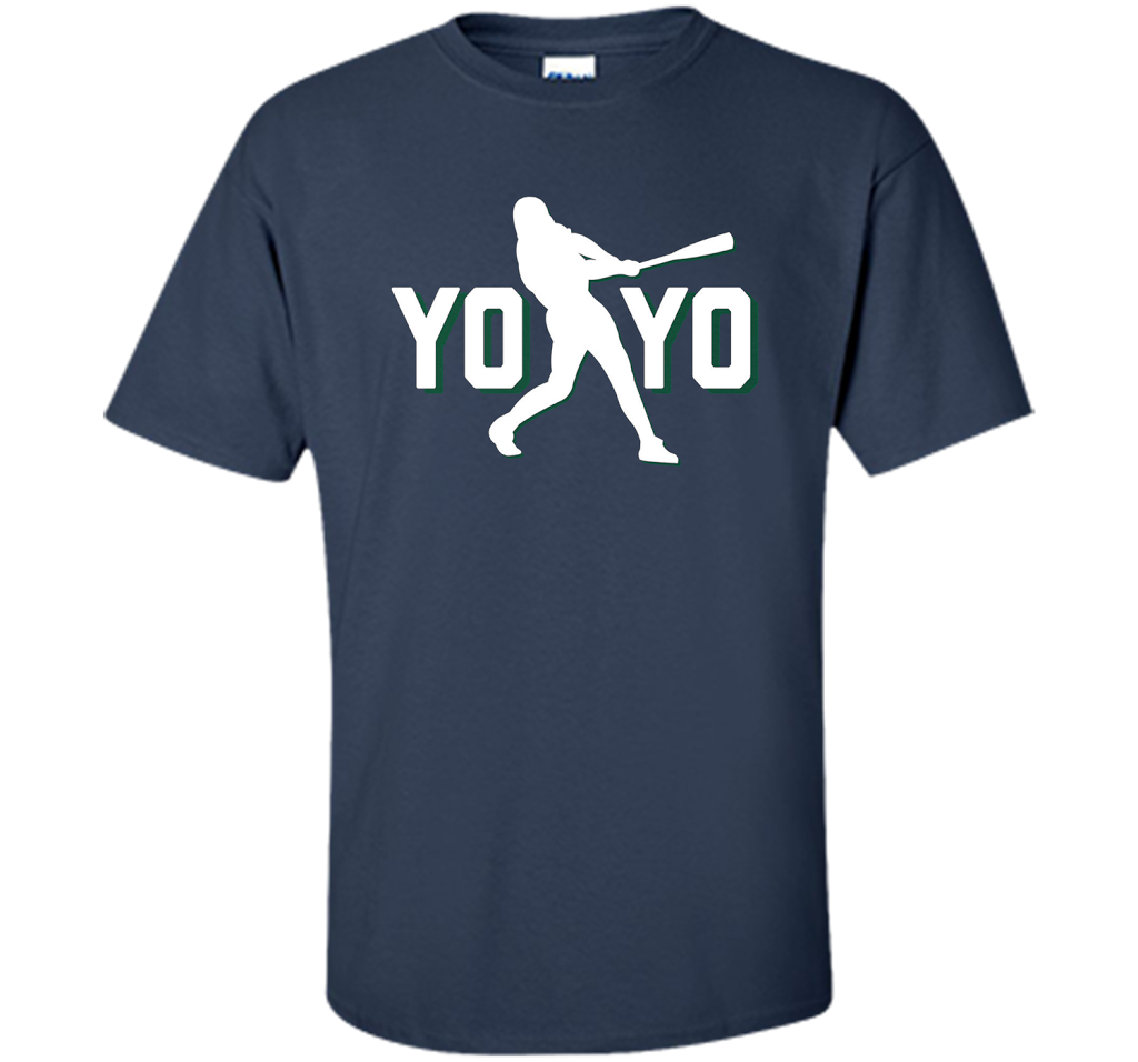 YOYO T-Shirt Chicago Baseball Big Hitter shirt Navy