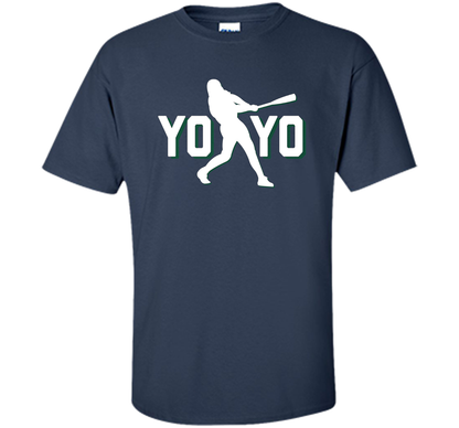 YOYO T-Shirt Chicago Baseball Big Hitter shirt Navy