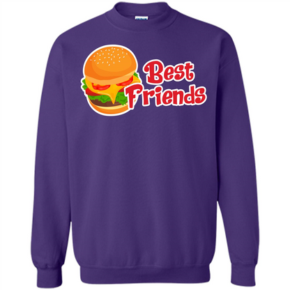 Hamburger T-shirt Best Friends T-shirt Orange