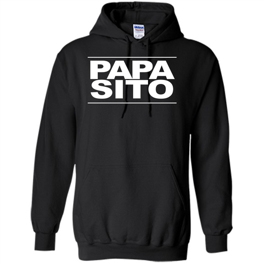 Fathers Day T-shirt Papa Sito Black