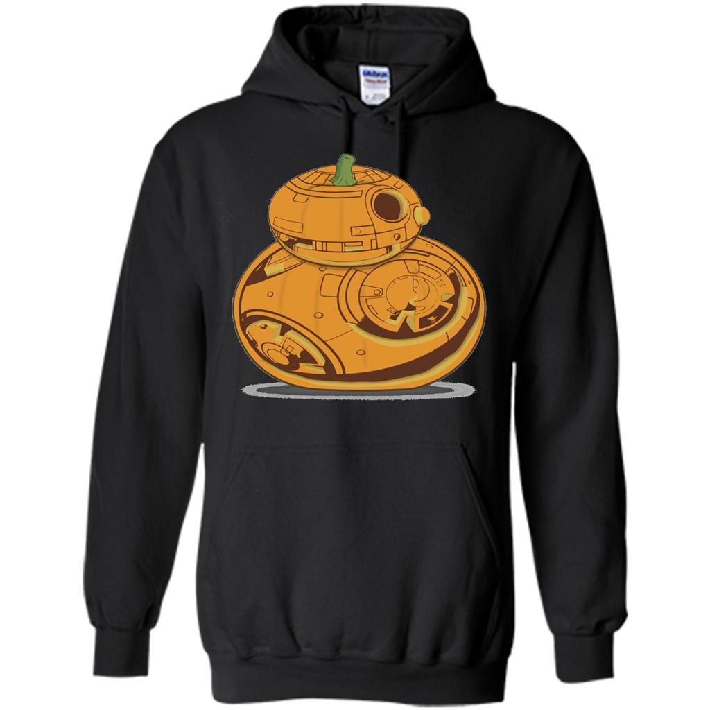 BB-8 Pumpkin Carving Halloween T-Shirt Black